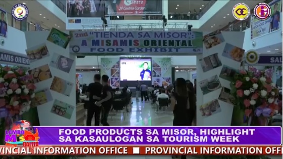 FOOD PRODUCTS SA MISOR, HIGHLIGHT SA KASAULOGAN SA TOURISM WEEK