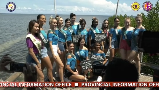KATAPUSANG ADLAW SA PAGBISITA SA MISS EARTH 2019 CANDIDATES, NAGMABULUKON