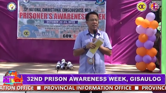 32ND PRISON AWARENESS WEEK, GISAULOG
