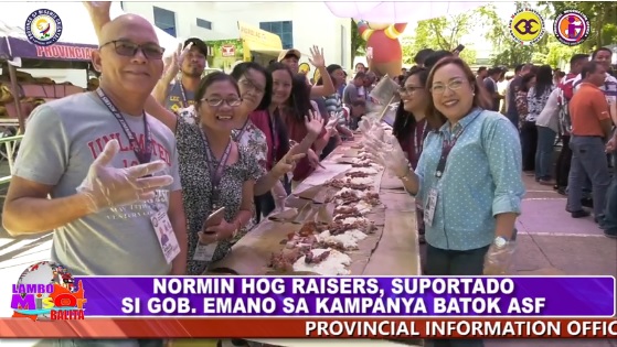 NorMin hog raisers, suportado si Gob. Emano sa kampanya batok ASF