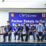 Welcome Activitiy alang sa 25 ka mga former rebels diin kauban ni Governor Unabia si DILG Provincial Director Engr. Marisia Naybe, 58th IB Commanding Officer LTCOL Ricky Canatoy, Misor PPO OIC PCOL Gonzalo Villamor Jr. ug Mr. Jaylord Adame.