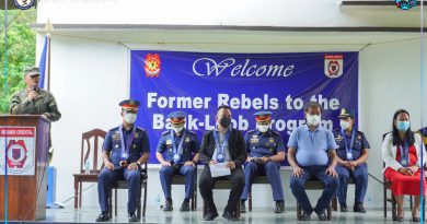 Welcome Activitiy alang sa 25 ka mga former rebels diin kauban ni Governor Unabia si DILG Provincial Director Engr. Marisia Naybe, 58th IB Commanding Officer LTCOL Ricky Canatoy, Misor PPO OIC PCOL Gonzalo Villamor Jr. ug Mr. Jaylord Adame.