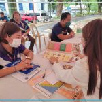 Gipakita sa mga Nutritionist sa PHO-Nutrition Division ang mga nutrition guide alang sa maayong panglawas