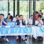 Gov. Peter M. Unabia uban sila Sangguniang Panlalawigan Education Committee chairman BM Gerardo Sabal III, Health committee chairman BM Rey Buhisan, Provincial Administrator John Venice Ladaga ug Schools Division Superintendent Jonathan S. Dela Peña.