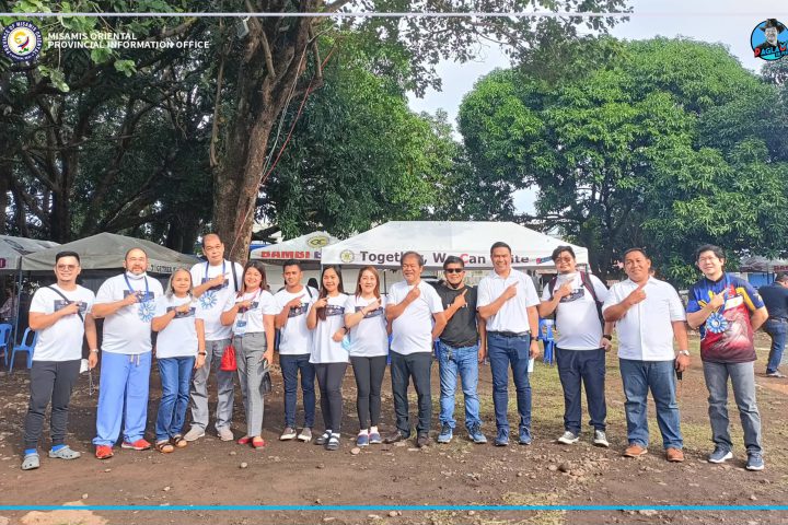 Gov. Peter M. Unabia, PHO Head Dr. Israel Peralta Jr., Provincial ECCD Head Ms Maryden Octo uban ang sponsors gikan sa Maharlika Charity Foundation ug Mindanao Shrine Club.