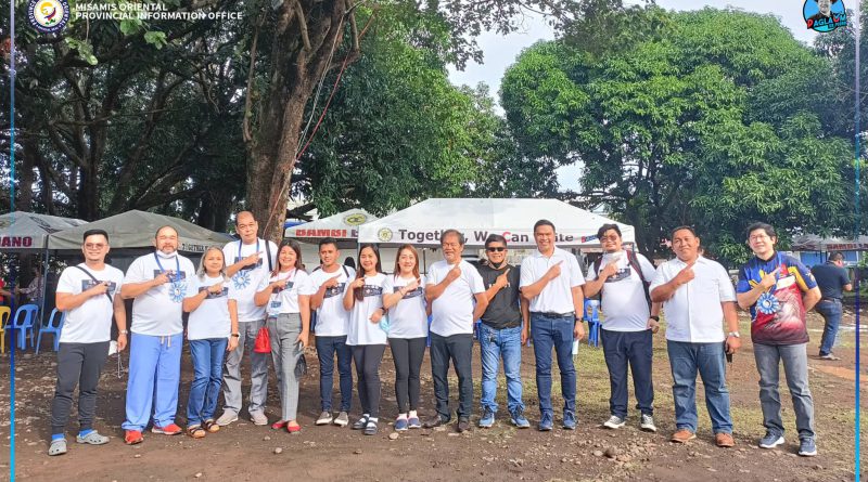 Gov. Peter M. Unabia, PHO Head Dr. Israel Peralta Jr., Provincial ECCD Head Ms Maryden Octo uban ang sponsors gikan sa Maharlika Charity Foundation ug Mindanao Shrine Club.