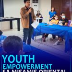Board Member Kerwin Jess Soldevilla naghatod mensahe pagdasig sa mga youth leaders.