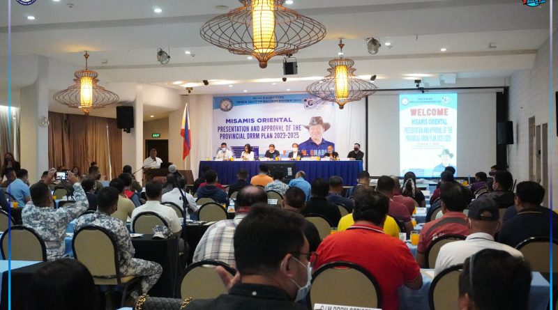 Pagsugod sa Provincial Disaster Risk Reduction Management Council Meeting.