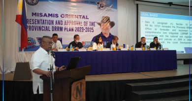 Pagpresentar ni Mr. Floy Francisco sa Provincial DRRM Plan alang sa tuig 2023-2025.