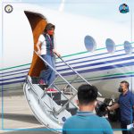 Pag-abot ni Sen. Imee Marcos sa Misamis Oriental.