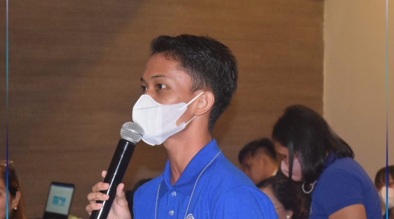 Nagsugyot si Roy Malinao isip usa ka child representative gikan sa lungsod sa Initao kabahin sa problema sa depresyon nga ginaatubang sa mga bata.