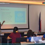 Nagdiskurso si Dr. Jose L. Coruña, Jr. gikan sa Northern Mindanao Medical Center mahitungod sa mental health.