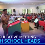 DepEd-MisOr SDS Jonathan Dela Peña mihatag klaripikasyon sa mga angay planohang mga proyekto mahitungod sa edukasyon sa lalawigan.