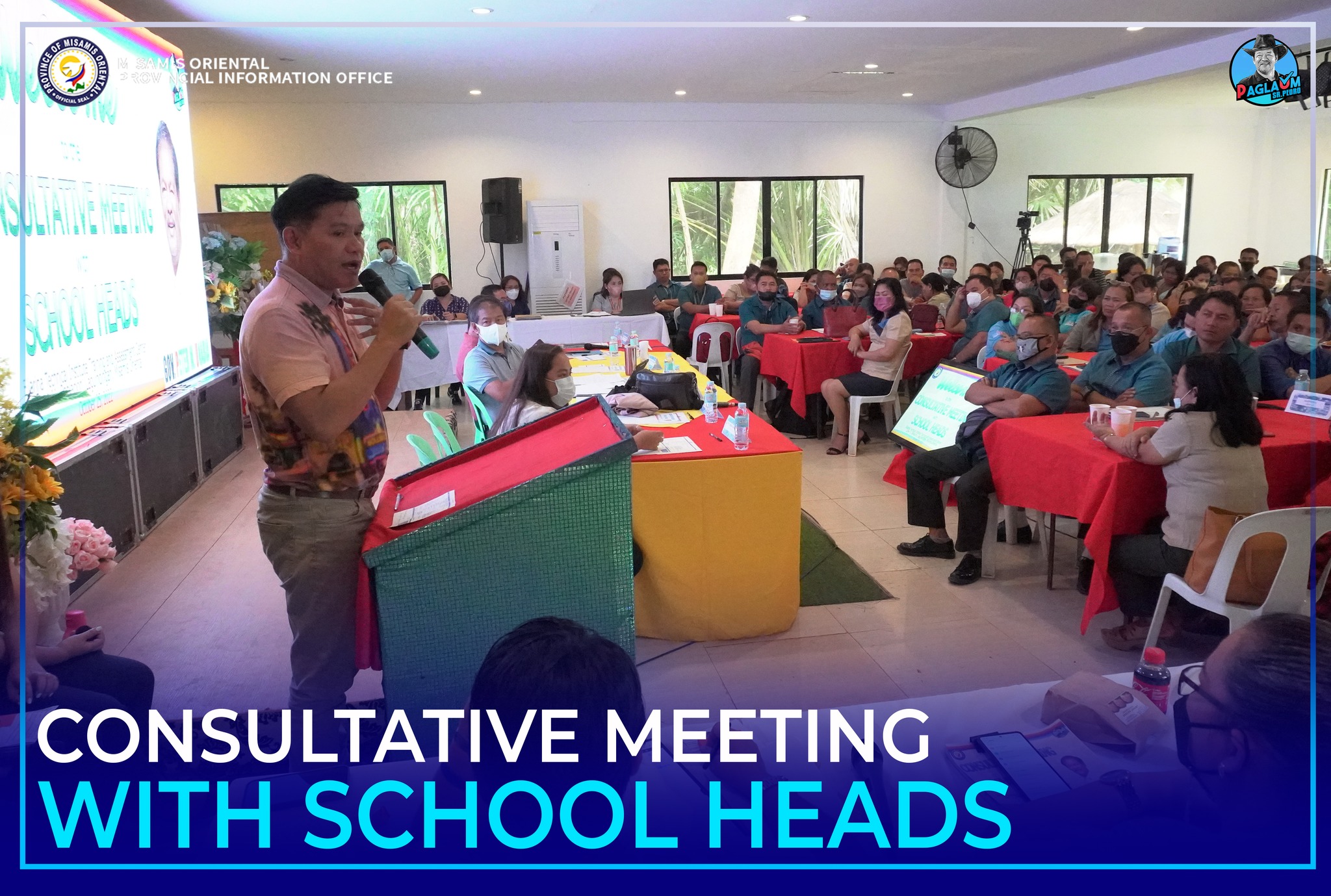 DepEd-MisOr SDS Jonathan Dela Peña mihatag klaripikasyon sa mga angay planohang mga proyekto mahitungod sa edukasyon sa lalawigan.