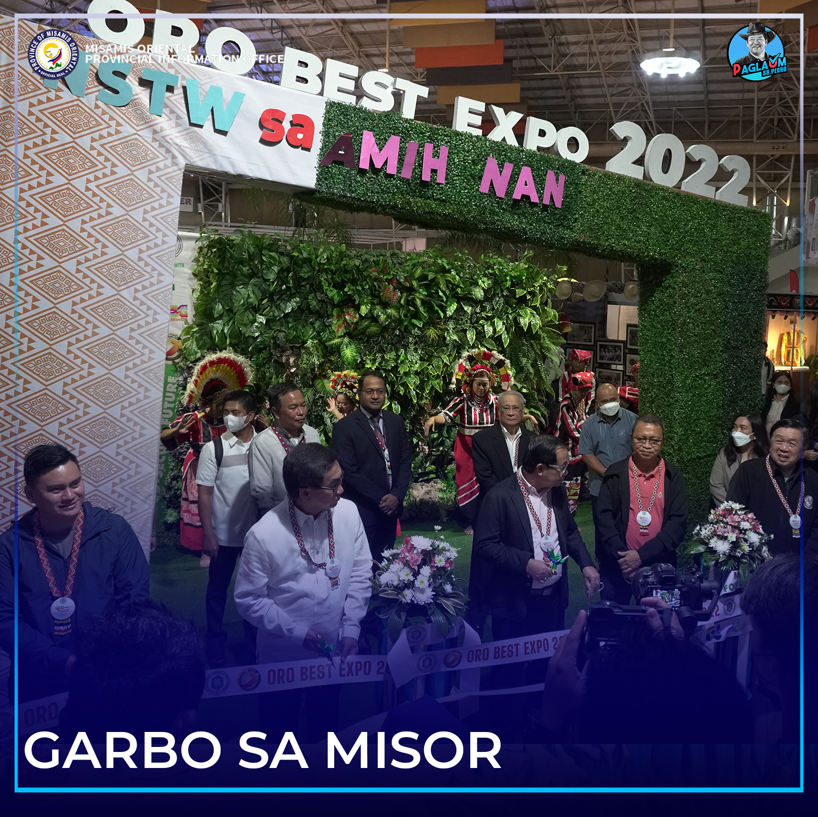Ribbon Cutting isip seremonya sa pag-abli sa Mindanao Food Congress, National Science & Technology Week ug Oro Best Expo 2022.