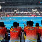 Pagsalmot sa mga Naawan swimmers didto sa Teofilo Yldefonso Swimming Pool, Rizal Memorial Complex, Vito Cruz, Manila City.