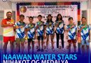 Naawan Water Stars atol sa proklamasyon sa mananaog sa Pilipinas Reunion Swim Challenge 2022