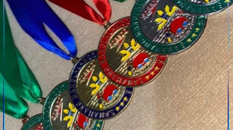 Mga medalya nga naangkon sa maong Team gikan sa Samahan ng Manlalangoy ng Pilipinas League