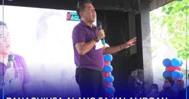 MisOr- 2nd District Congressman Bambi Emano sa iyang mensahe pagdayeg sa epektibong liderato ni Gobernador Peter Unabia.