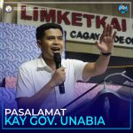 Mensahe ni SK Federated President Board Member Kerwin Jess Soldevilla misentro mahitungod sa pagpasalamat kay Gobernador Peter M. Unabia sa hugot nga suporta sa programa alang sa kabatan-onan sa Misamis Oriental.