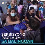 Pagtunol og tag-duha ka kilo nga bugas sa mga residente pinangunahan sa PSWD ug MSWD-Balingoan.