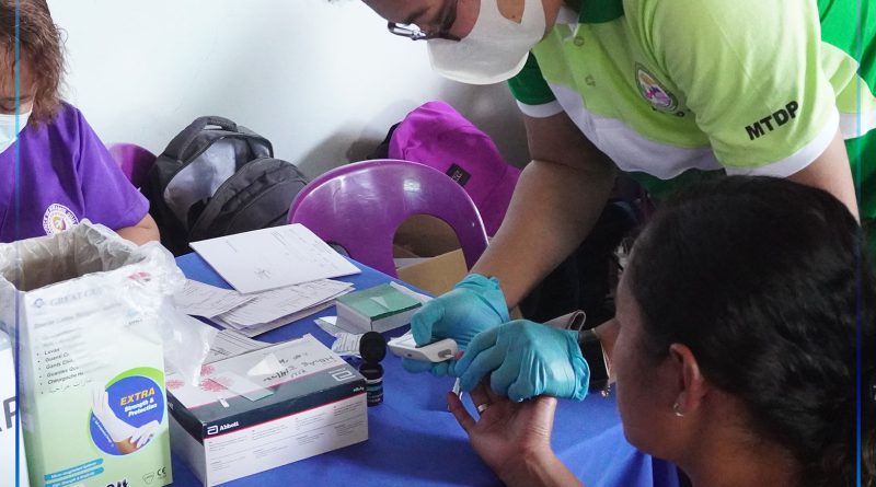 Blood Chemistry ug Blood Typing pinangunahan sa Misamis Oriental Provincial Hospital-Talisayan.