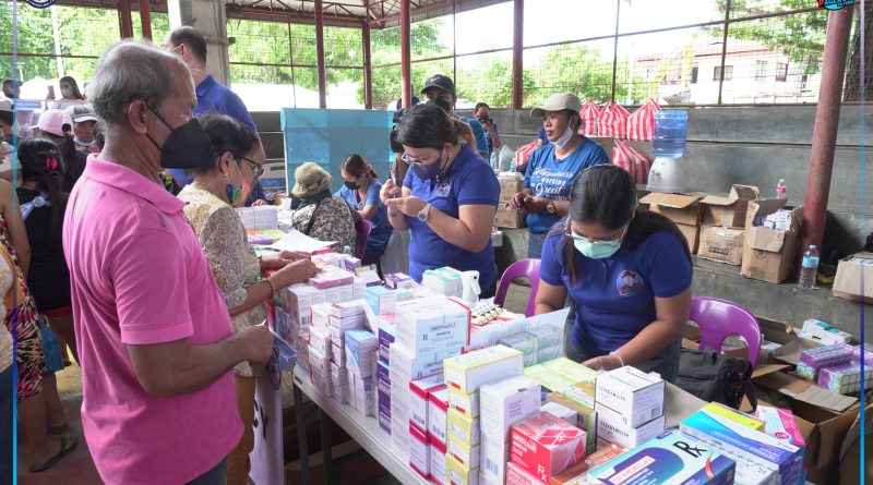 Serbisyong PAGLAUM hatod ang libreng mga medisina uban ang MOPH- Manticao.