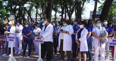 Mitambong ang MOPH Chief of Hospitals sa Flag Raising kung asa dunay dakong papel sa pagpatuman sa mga programang panglawas.