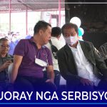 Gov. Peter M. Unabia ug 2nd District Congressman Bambi Emano parehong anaa mitambong sa nahitabong flag raising sa LGU-Manticao.