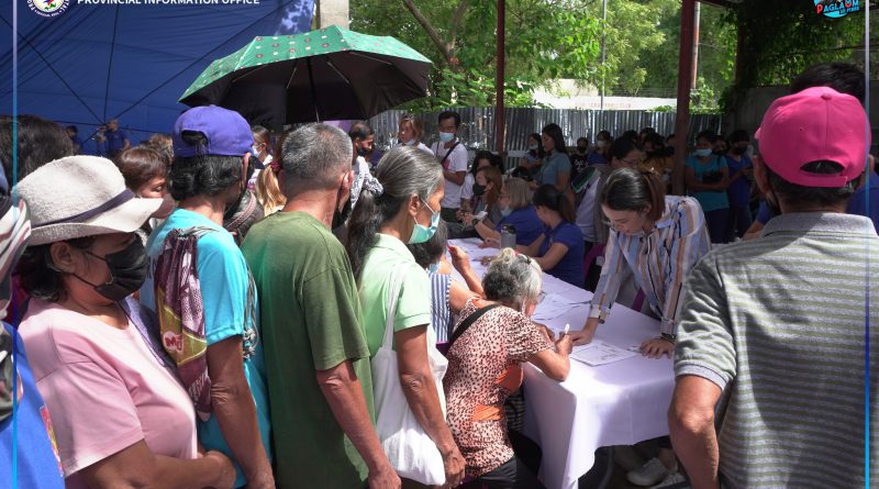 Serbisyong PAGLAUM nga gidagsa sa lumulupyo sa Manticao.