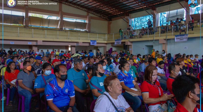 Governor Peter M. Unabia sa iyang mensahe alang sa katawhan sa lungsod sa Balingoan.