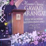 Naghatag og mensahe si Board Member Wayne Militante isip chairman sa Komitiba sa Social Services.