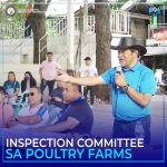 Governor Peter “Sr. Pedro” Unabia nagmando agi’g suhestyon sa pagmugna og grupo alang sa pagsuta sa mga poultry farms.