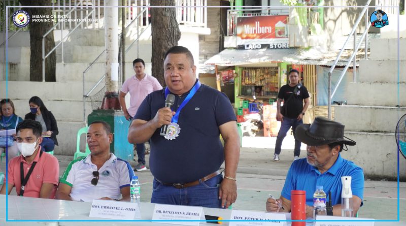 Aubijid Mayor Hon. Emmanuel L. Jamis mihatag mensahe atol sa gipahigayong Consultative Meeting uban si Governor Peter “Sr. Pedro” Unabia.