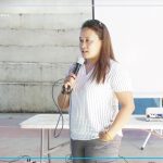Brgy. Kapitan sa Brgy. Patag, Manticao nga si Hon. Anna Marie T. Bongay mihatag testimonya sa ilang gihimong aksyon aron masulbad ang problema sa langaw sa ilang lugar.