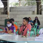 Mga kadagkoan sa DENR-10 pinangulohan ni OIC Chief sa Water & Air Quality Engr. Dahn F Suan nga lakip mitambong sa consultative meeting.