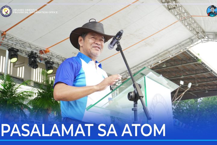 Governor Peter M. Unabia nalipay og dako sa kalamposan sa Kuyamis Festival 2023.