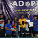 Sports equipment gitunol ngadto sa mga kabataan pinaagi sa Provincial Youth and Development Office