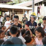 Nahimong partner ang BFP sa gipahigayong Adopt a Barangay sa PGO sa Brgy. Tama, Magsaysay pinaagi sa training ngadto sa kabataan