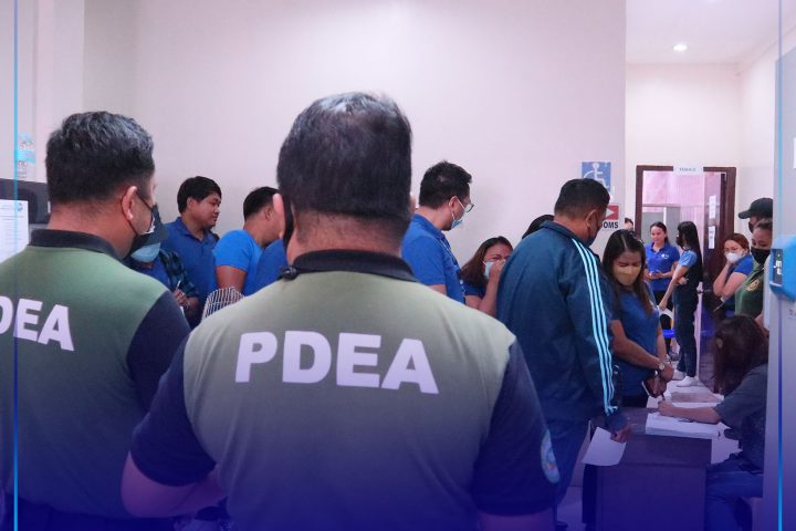 PDEA nangulo sa random drug test sa kapitolyo