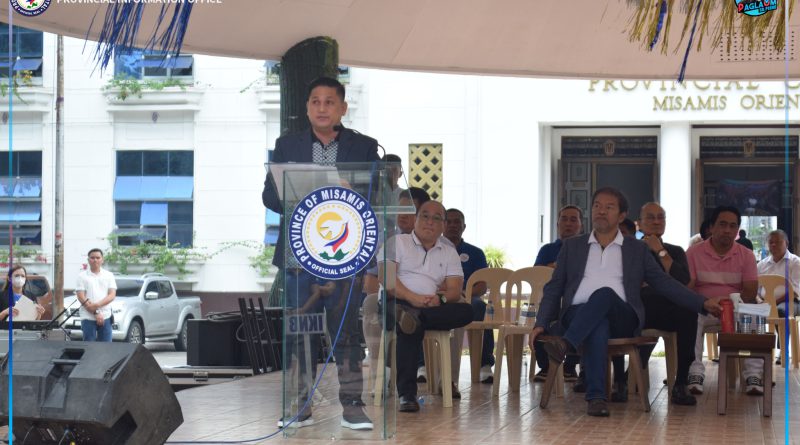 Provincial Administrator John Venice Ladaga mitaho sa buot ipatuman nga paagi ni Governor Peter “Sr. Pedro” Unabia.