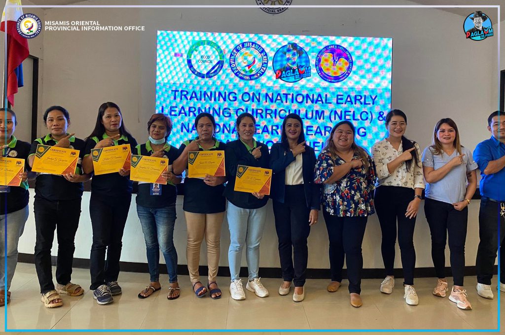 Pagpahigayon sa National Early Learning Curriculum ug National Early Learning Framework Training sa Provincial Early Childhood Development Office (PECCD).