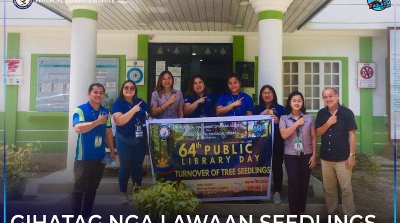 LAWAAN SEEDLINGS GITUNOL SA PROVINCIAL LIBRARY NGADTO SA ENRO