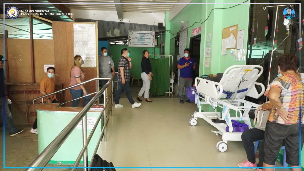 Unang paglunsad sa PAGLAUM Help Desk sa tanang provincial hospitals.