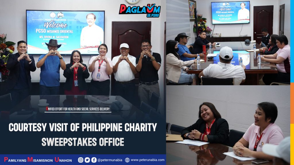 - We also welcomed Philippine Charity Sweepstakes Office (PCSO) Officer In-Charge - Branch Manager for Misamis Oriental Ms. Divina M. Salvacion as she shared that PCSO will be opening satellite offices all over the Philippines for the 1st time. With this, 2 will be stationed in Mindanao and 1 will be here in Misamis Oriental for easy Medical access which includes Hospital Confinement, Dialysis and Cancer Treatment.