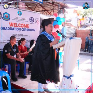 Alyas “Diding” sa iyang mensahe pasalamat sa tanang nagpaluyo sa programang edukasyon alang sa MOPJ.