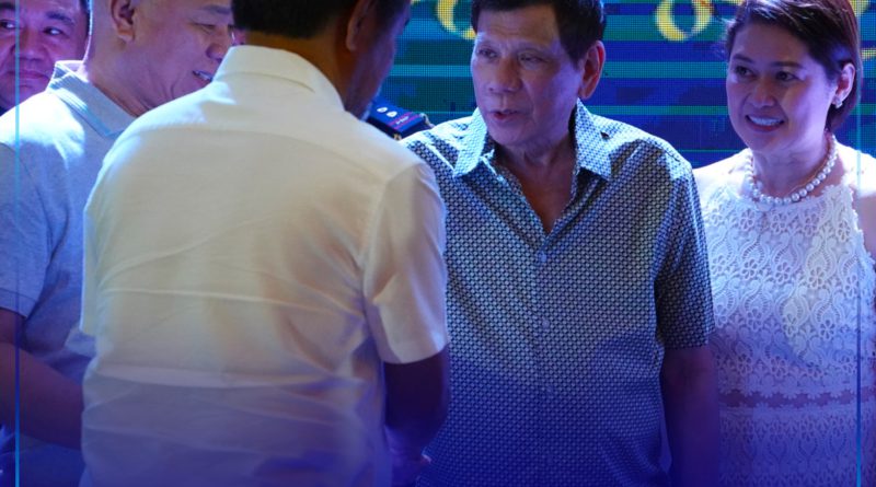 Governor Peter “Sr. Pedro” Unabia ug CDO Mayor Klarex Uy sa ilang paghimamat kang Former President Rodrigo Duterte.