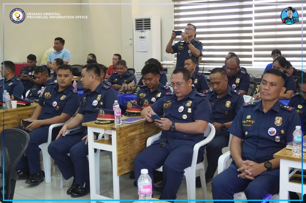 Mga hepe sa nagkadaiyang Municipal Police Station sa Misamis Oriental.