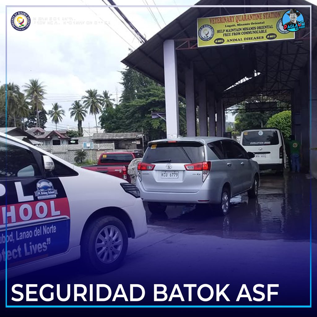 Quarantine Check Point sa Lugait, Misamis Oriental.