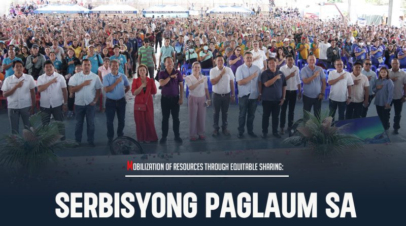 The Serbisyong PAGLAUM in the municipality of Claveria